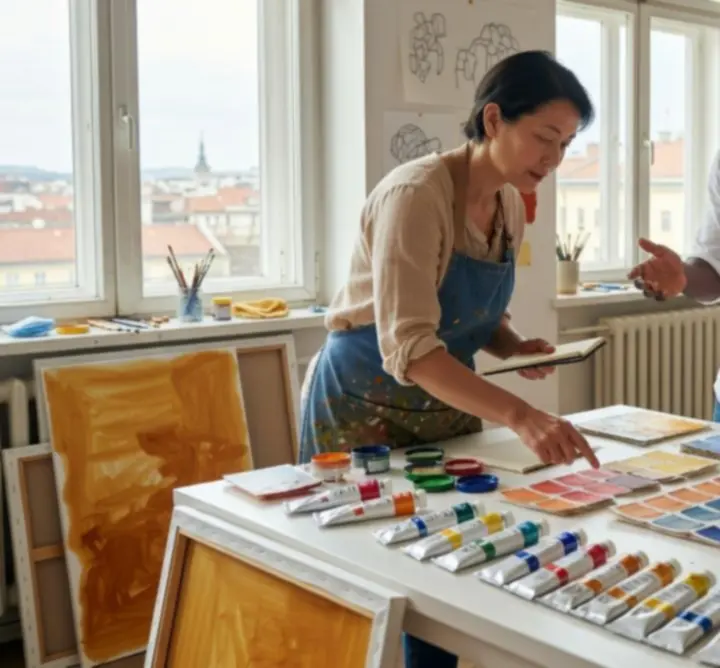 Nemzetközi művészközösség kollaborációja