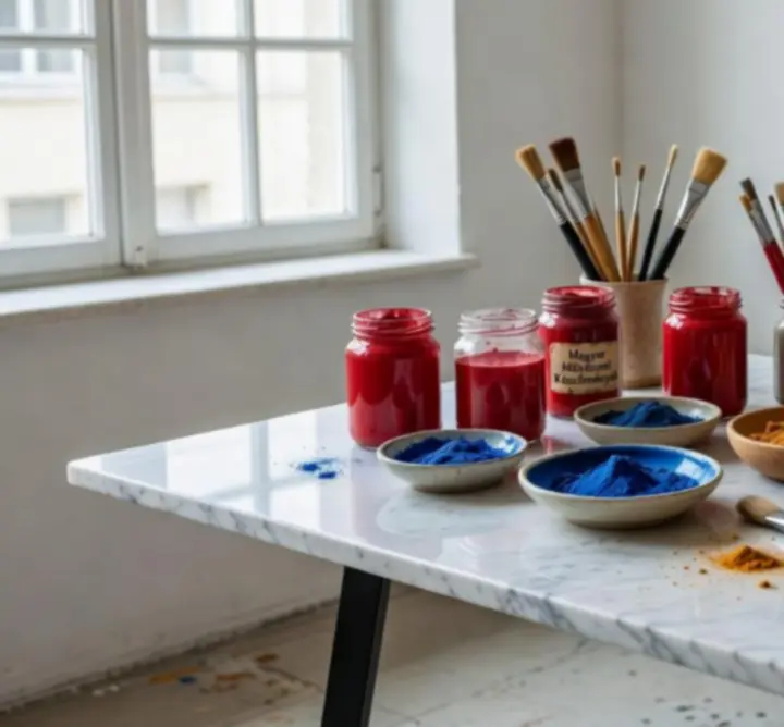 Művészeti stúdió kialakítás prémium kellékekkel