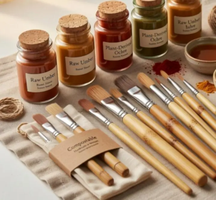 Környezetbarát művészeti anyagok és fenntartható csomagolóanyagok